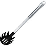 Black, Composite Material Pa+ Spaghetti Server, Stainless Handle, 13.5"