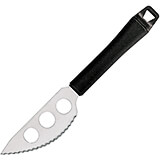Black, Stainless Steel Pizza Cutter / Knife, 9"
