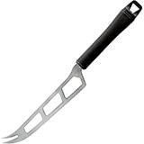 Black, Stainless Steel Soft Cheese Knife, 11.5"