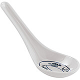 Melamine Tasting Spoon, Asian Design, 5.13"