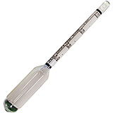 Clear, Glass Syrup Density Meter, 5.5"