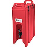 Hot Red, 4.75 Gal. Insulated Beverage Dispenser