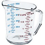 Clear, Camwear Measuring Cups, 1 Pint, 12/PK