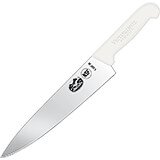 10" Chefs Knife, 2-1/8" Wide, White Fibrox Handle