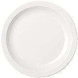 White, 6-9/16" Narrow Rim Plate, Unbreakable Dinnerware, 48/PK