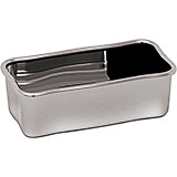 Stainless Steel Sugar Packet and Condiment Holder, Rectangular