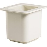 White, 1/6 GN Cold Food Pan, 1.5 Qt.