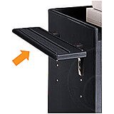 Tray Rail for ES Register Stands
