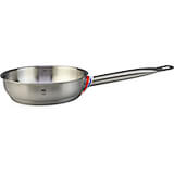 18/10 Stainless Steel Professional Frying Pan W/ Drip Free Pour Rims, 7.87"