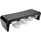 1-Condiment Rack/Support (with 1/9 pans)