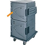 Upper Door Kit for Double Compartment Camtherm Carts