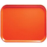 Orange Pizazz, 8" x 10" Food Trays, Fiberglass, 12/PK