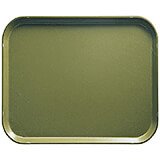 Olive Green, 8" x 10" Food Trays, Fiberglass, 12/PK