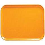 Mustard, 8" x 10" Food Trays, Fiberglass, 12/PK