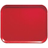 Signal Red, 8" x 10" Food Trays, Fiberglass, 12/PK