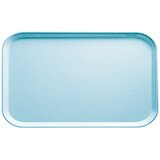 Sky Blue, 8-3/4" x 15" Food Trays, Fiberglass, 12/PK