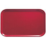 Ever Red, 8-3/4" x 15" Food Trays, Fiberglass, 12/PK