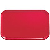 Cambro Red, 8-3/4" x 15" Food Trays, Fiberglass, 12/PK