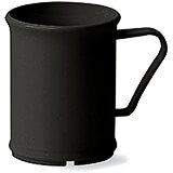 Black, 9.6 Oz. Unbreakable Coffee Mugs, 48/PK