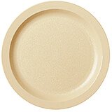 Beige, 9" Narrow Rim Plate, Unbreakable Dinnerware, 48/PK