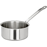 Stainless Steel, 18/10 Steel Catering Saucepan, 2.11 Qt.