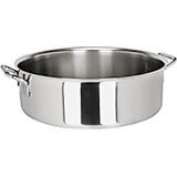 Stainless Steel, 18/10 Steel Catering Rondeau, 17.75 Qt.
