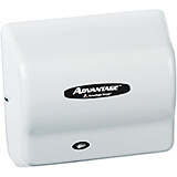 White Epoxy, Advantage AD Automatic Hand Dryer, Universal Voltage, 110?240