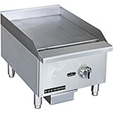 Stainless Steel 16" Gas Griddle, 30,000 BTU NG