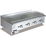 Stainless Steel 48" Gas Griddle, 120,000 BTU NG