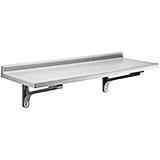Speckled Gray, 18" x 48" Wall Shelf, Solid, 1/PK