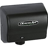 Black Graphite, ExtremeAir GXT Heated Hand Dryer, 100-240V