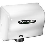 Steel White, ExtremeAir GXT Heated Hand Dryer, 100-240V