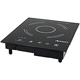 Glass Drop-in Induction Cooktop, Integrated Touch Controls, 120V, 1800W