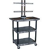 40" Tall Mobile Plasma/LCD Open Cart