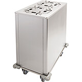 Plate Warmer / Mobile Lowerator, Adjustable Fits 8"-12" Diameter Plates, 80 Plates Capacity