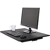 Black, Standing Desk Converter, Height Adjustable Sit Stand Desk