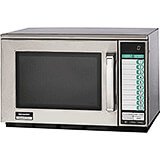 Gray, Heavy Duty Microwave Oven, 20 Memories Programmable, 2100 W
