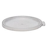 Translucent, Small 1 qt. Lids for Round Containers, 12/PK
