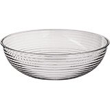 Clear, 11.2 Qt. Round Ribbed Bowls, 4/PK