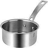 Stainless Steel Horeca-R Induction Ready Saucepan, 1 Qt