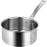 Stainless Steel Horeca-R Induction Ready Saucepan, 8.8 Qt