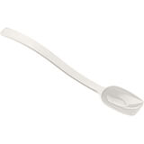 White, 3/4 Oz. 10" Buffet Serving Spoon, Polycarbonate, 12/PK