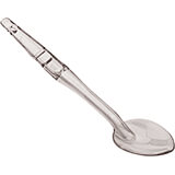 Clear, 13" Solid Serving Spoon, Polycarbonate, 12/PK