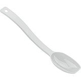 White, 1/2 Oz. 8" Salad Serving Spoon, Polycarbonate, 12/PK