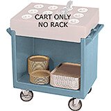 Slate Blue, Tray and Dish Cart, Cart Only