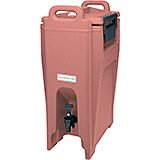 Brick Red, 5.25 Gal. Insulated Beverage Dispenser, Ultra Camtainer