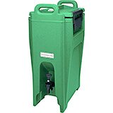 Green, 5.25 Gal. Insulated Beverage Dispenser, Ultra Camtainer