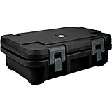 Black, Insulated Food Carrier for 4" Deep Pans