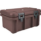Dark Brown, Insulated Food Carrier for 8" Deep Pans