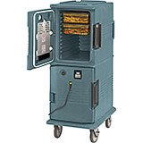Slate Blue, H-Series 2-Compartment Electric Hot Box, 110V